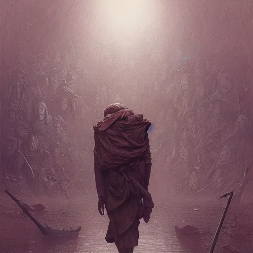 Image similar to James was not a smart man but he tried, oh how he tried, dunce, dumb, derpy, fullbody, intricate, horror, highly detailed, artstation, amish, concept art, smooth, sharp focus, illustration, art by greg rutkowski and orientalism and bouguereau and Zdzislaw Beksinski, good clear quality, lighting, biology, symmetrical artwork, perfect face, 135 mm, cinematic, hyper realism, high detail, octane render, 8k, chrome accents