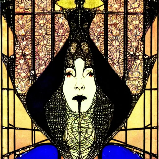 Image similar to coronavirus by harry clarke