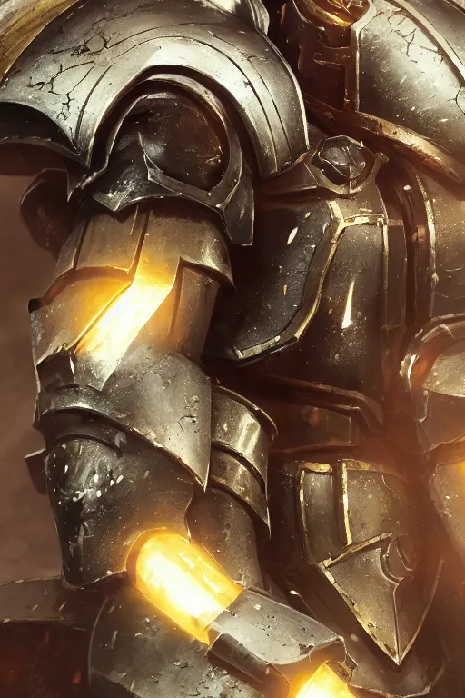 Image similar to armor portrait heros warhammer 4 0 k horus heresy fanart - the primarchs emperor by johannes helgeson animated with vfx concept artist & illustrator global illumination ray tracing hdr fanart arstation zbrush central hardmesh 8 k octane renderer comics stylized