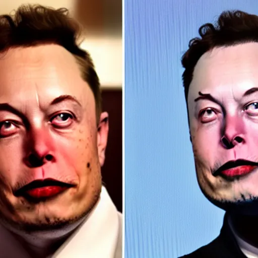 Prompt: evil serial killer satanic demon monster Elon musk