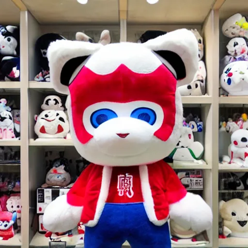 Prompt: cute fumo plush mascot of a sporting goods company in Tokyo