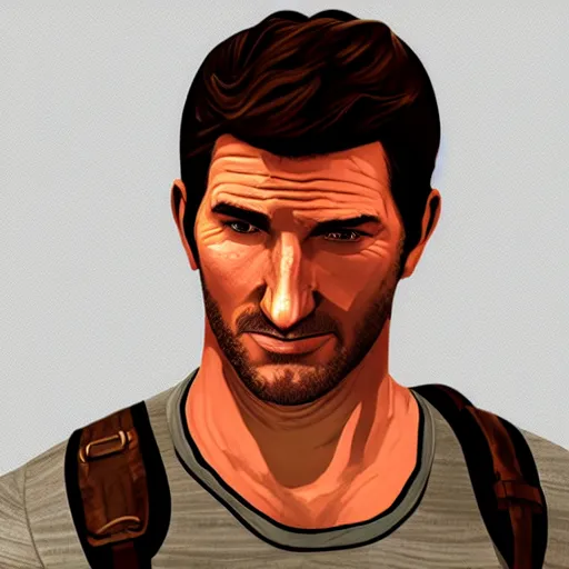 Prompt: nathan drake from uncharted 4 in game cutscene style