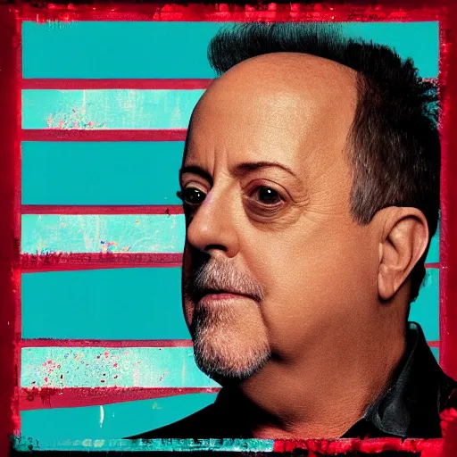 Prompt: screenshot of new Billy Joel Album Cover