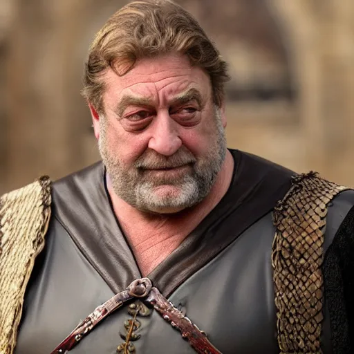 Image similar to John Goodman as King Robert Baratheon