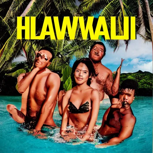Image similar to hawaii part ii album cover