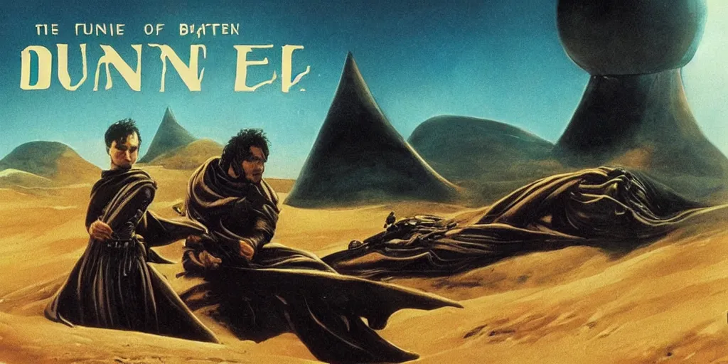 Prompt: ”dune - the battle for Arrakis”