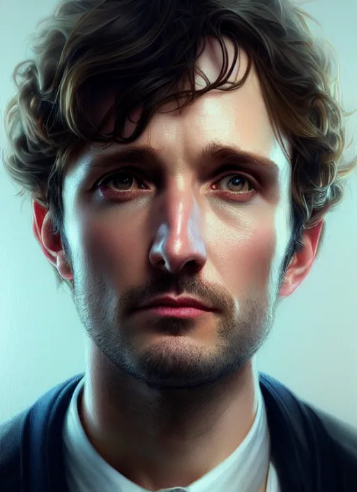 Image similar to ultra realistic illustration, handsome will graham. intricate, highly detailed, digital painting, artstation, concept art, smooth, sharp focus, illustration, art by artgerm and greg rutkowski and alphonse mucha and wlop