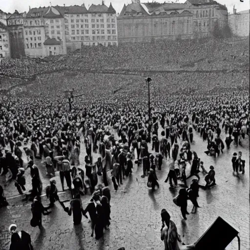 Image similar to the prague spring, kosef koudelka,