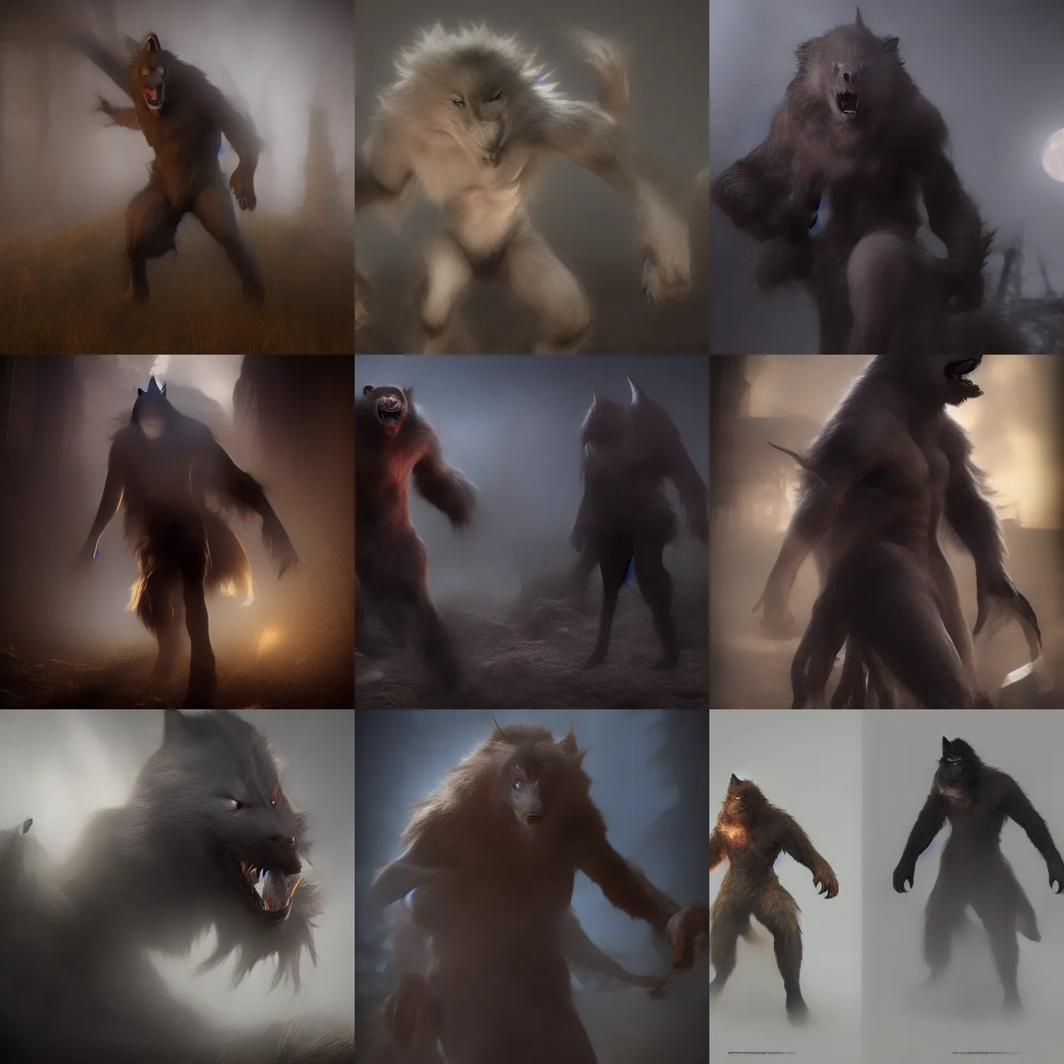 Image similar to werewolf from van helsing unreal engine hyperreallistic render 8k character concept art masterpiece