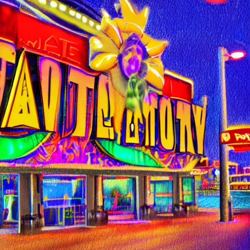 Image similar to Meet me tonight in atlantic city, digital art