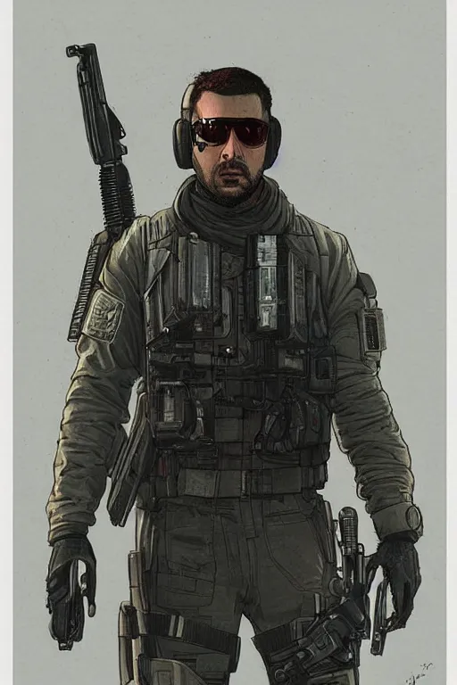 hector. blackops spy in near future tactical gear