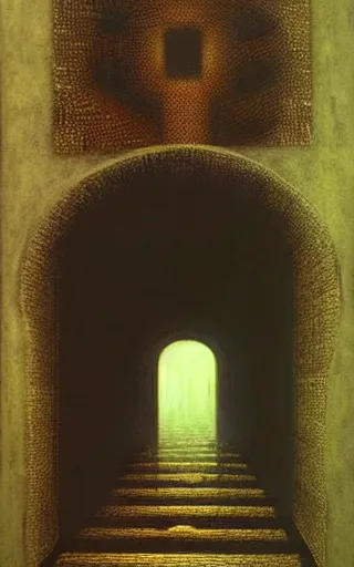 Image similar to backrooms, high detailed art, liminal empty space, dreamcore, by zdzislaw beksinski