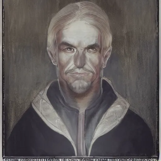 Prompt: Emperor Uriel Septim VII Portrait Empire of Tamriel Highly Detailed Formal Elder Scrolls