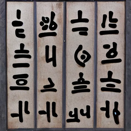 Image similar to korean sign