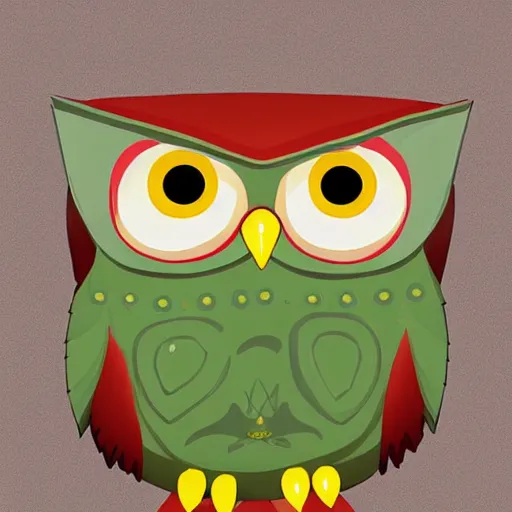 Prompt: hootie from the owl house