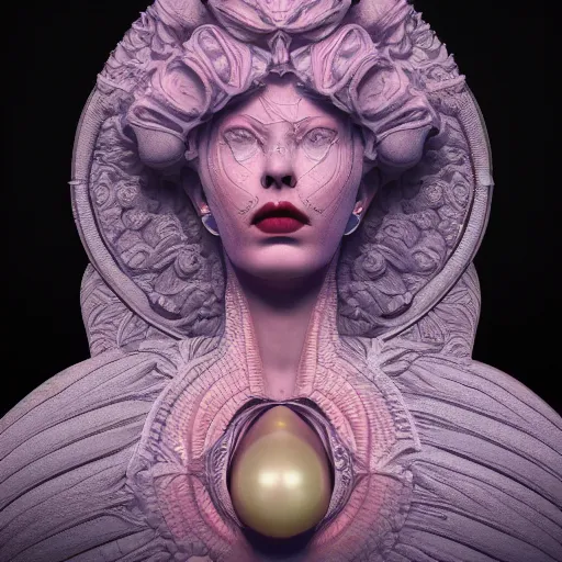 Image similar to queen of venus, 4 k, intricately detailed, jaw dropping, surreal, octane render