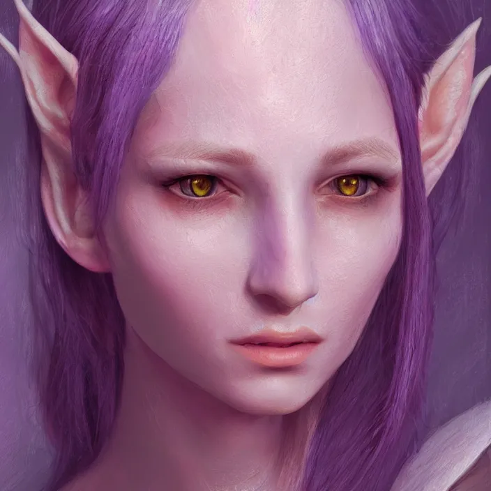 Image similar to elvish princess, pulp, extremely detailed, sharp focus, pastel colors, intricate, realistic, smooth, volumetric lighting, digital painting, by eric stanton