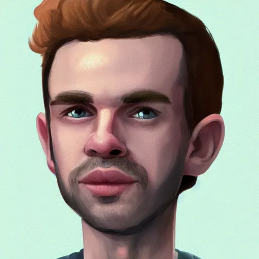 Prompt: a cartoonish cute Joe Keely in Stranger Things, trending on artstation, 30mm, by Noah Bradley trending on ArtStation, high detail, stylized portrait