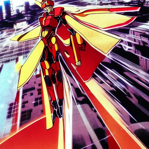 Prompt: Char Aznable by Satoshi Kon