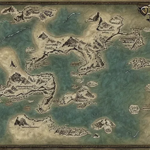 Game maps and Skyrim