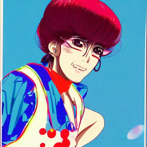 Image similar to portrait of a 1 9 8 0 s japanese city pop dancer, anime fantasy illustration by tomoyuki yamasaki, kyoto studio, madhouse, ufotable, trending on artstation