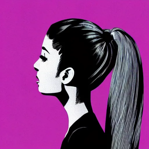 Image similar to “ ariana grande retro minimalist portrait by jean giraud, moebius starwatcher comic, sharp, smooth face, 8 k ”