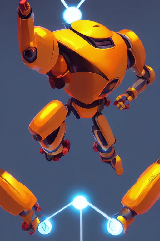 Image similar to metabots medabots medarotto medarot robot minimalist comics, behance hd by jesper ejsing, by rhads, makoto shinkai and lois van baarle, ilya kuvshinov, rossdraws global illumination ray tracing hdr radiating a glowing aura