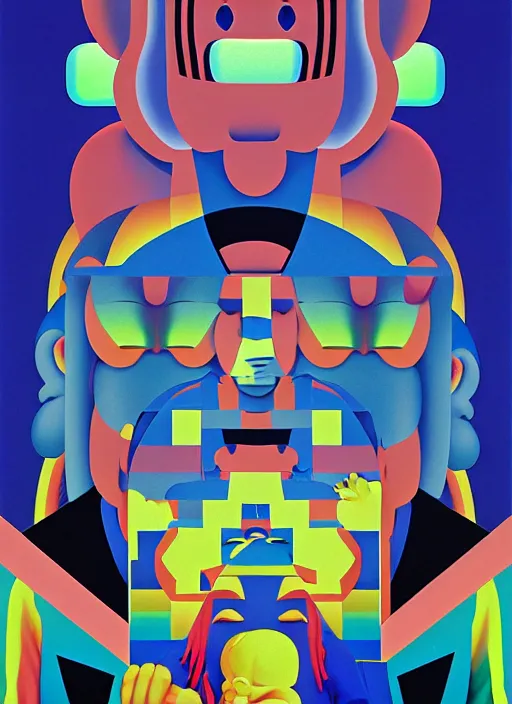 Image similar to evil men by shusei nagaoka, kaws, david rudnick, airbrush on canvas, pastell colours, cell shaded, 8 k,