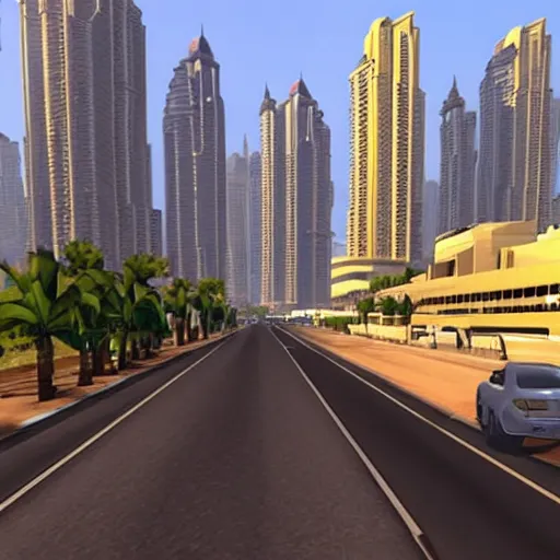 Image similar to gta : dubai, picturesque