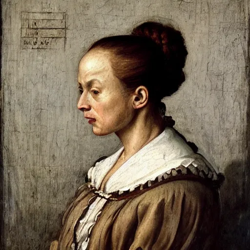 Prompt: a painting of a disgruntled java programmer, a portrait by sofonisba anguissola, trending on tumblr, renaissance, chiaroscuro, studio portrait, dutch golden age, flemish baroque, italian, pre - raphaelitism, rococo, unsplash