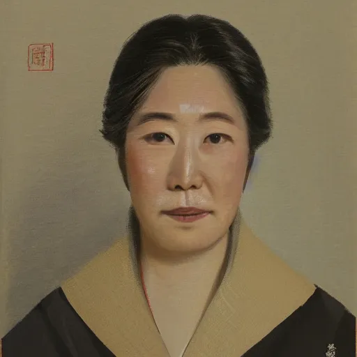 Image similar to portrait by kazuhiko nakamura