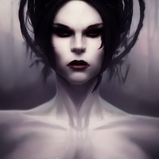 Image similar to kerli koiv the craft, darkwave, darksynth character portrait, sharp, digital matte painting, art by artgerm, greg rutkowski, wlop, dramatic lighting, trending on artstation