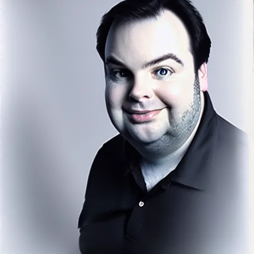 Image similar to rich evans, head and shoulders studio photo