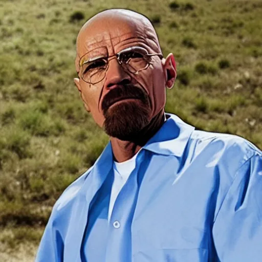 Image similar to a still of obama as walter white in breaking bad