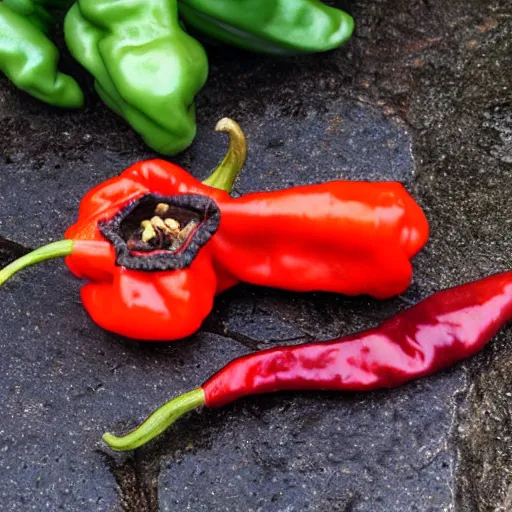 Image similar to peruvian puff pepper