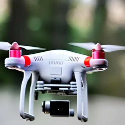 Prompt: catching a DJI drone out of the air with your hand