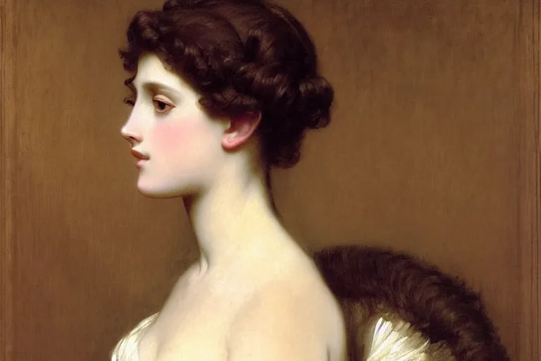 Image similar to regency - era portrait by vittorio reggianini by frederic soulacroix, bouguereau, auguste toulmouche