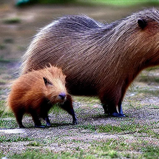 Prompt: “interstellar Capybara”