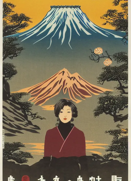 Image similar to Twin Peaks Japanese poster