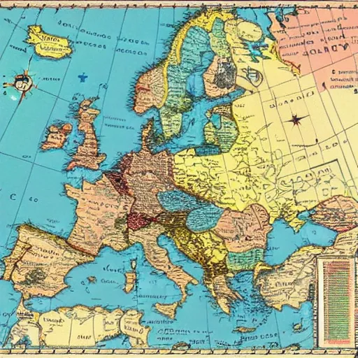 Image similar to map of world war 1 europe