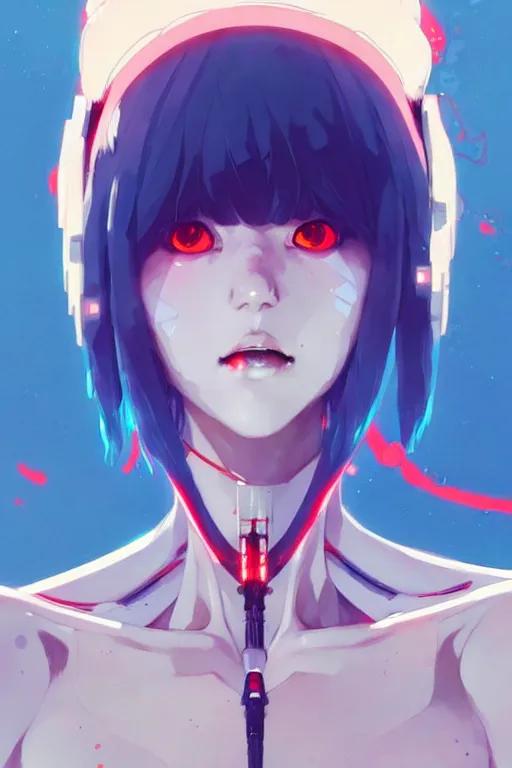 Premium AI Image  Anime Characters Embrace Quirky Charm in a Cyberpunk  Quantum Reality