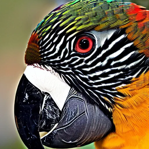 Image similar to close up of a beautiful parrot pheasant