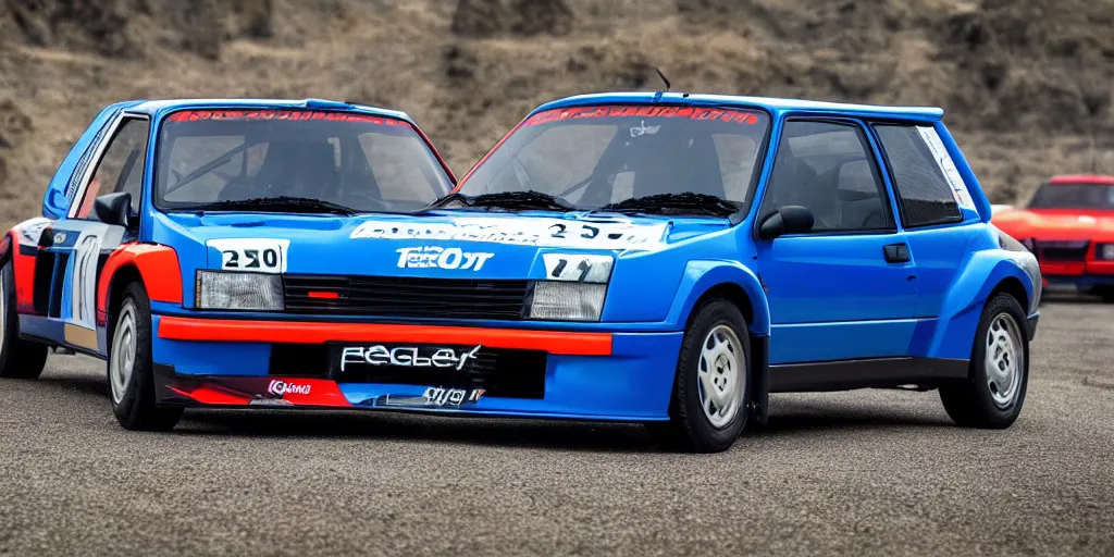 Prompt: “2020 Peugeot 205 T16”