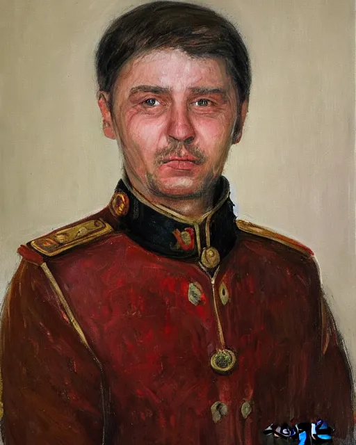 Image similar to portrait by Sergey Grechanyuk