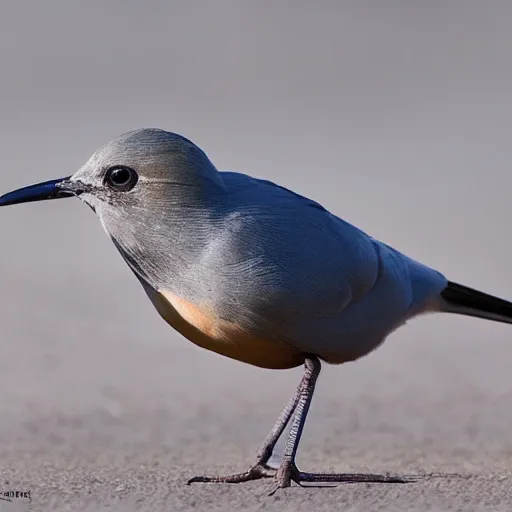 Prompt: common bird with muscular arms, national geographic award winning photo