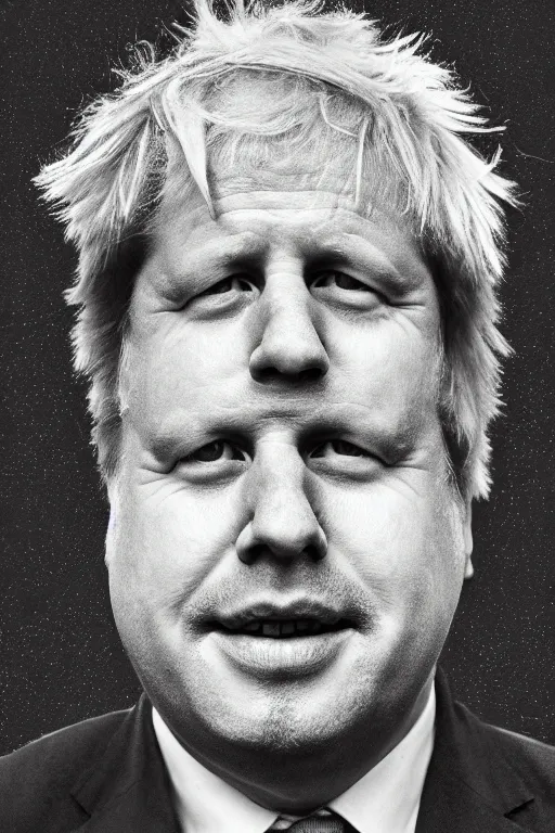 Image similar to portrait of boris johnson as a carrot