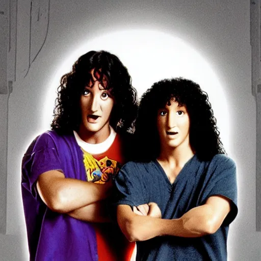 Image similar to Bill & Ted's Excellent Adventure