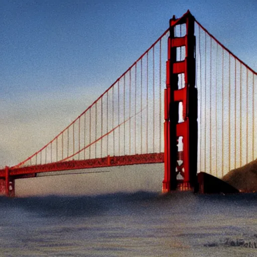 Prompt: A photograph of the Golden Gate Bridge made out of cats