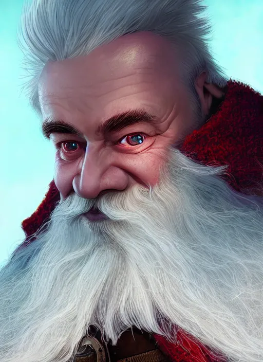 Prompt: relaxed dwarf with white hair, red iris, long beard, pale snow white skin, full body character portrait, colorful, octane render, unreal engine, studio lighting, photorealistic, digital art by and greg rutkowski