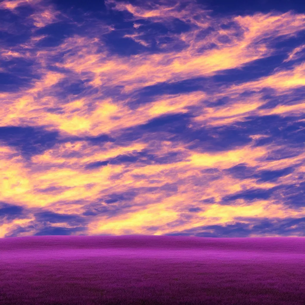 Image similar to Purple sky with windows xp background